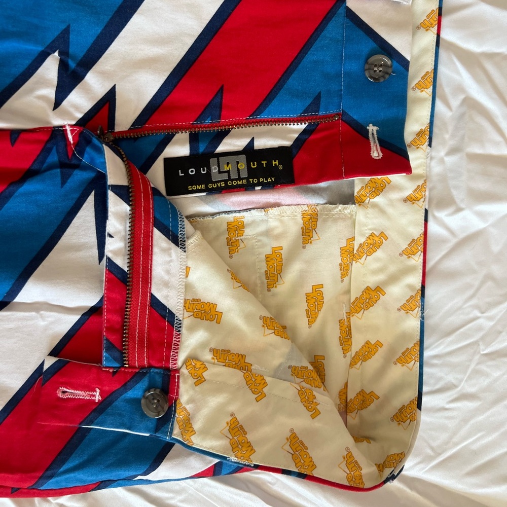 Loudmouth golf pants (Grateful Dead print) - Picture 2 of 3